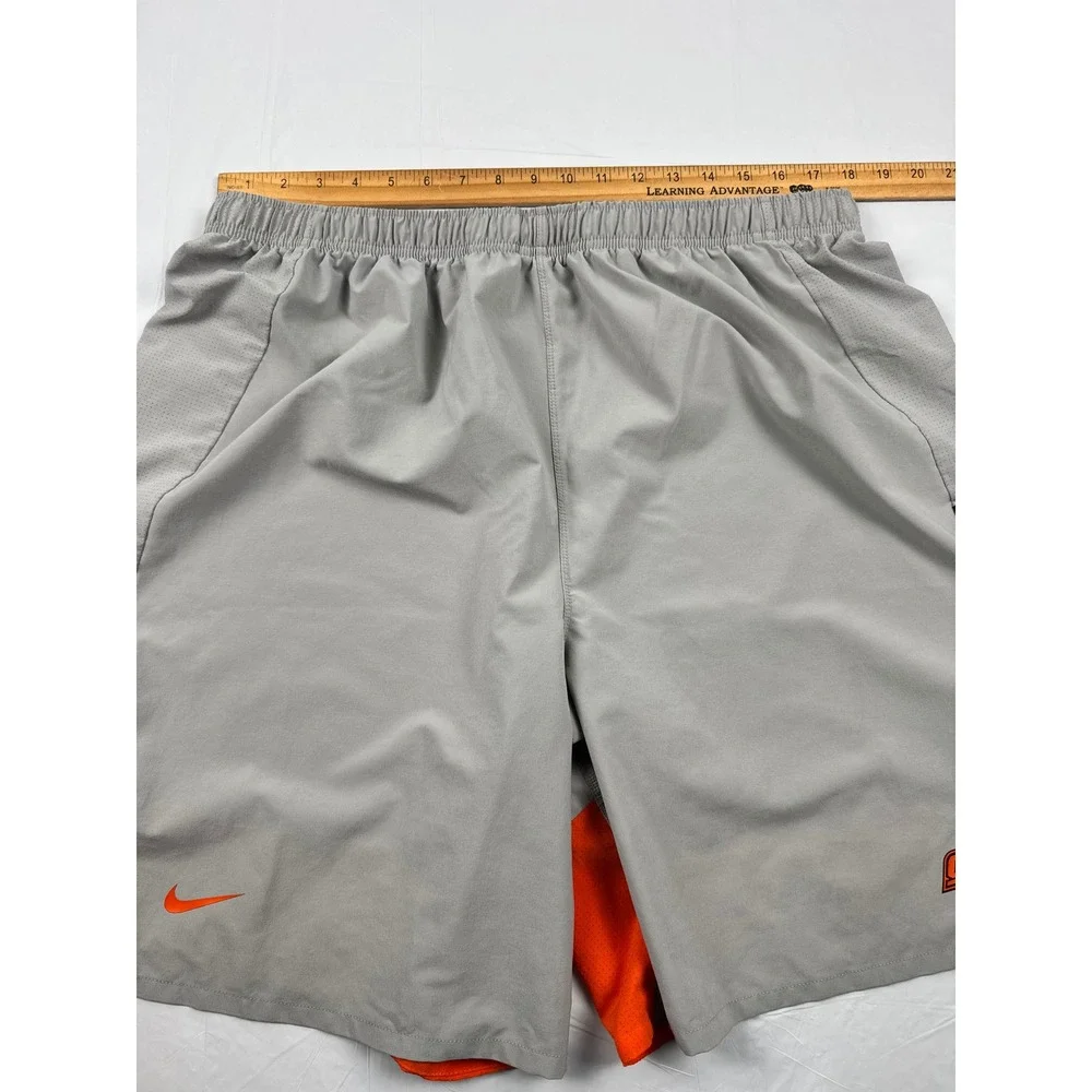 Nike Oklahoma State Cowboys OSU Shorts Bundle Mens 3XL Grey Dri-FIT Tan Fleece